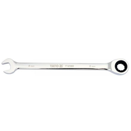 Racsnis csillag-villáskulcs 8 mm / 140 mm 72T CrV