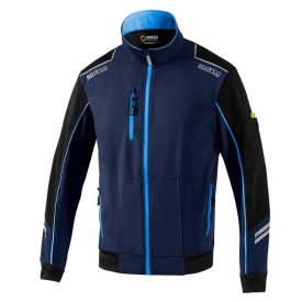 Sparco kabát TECH LIGHT-SHELL TW kék / sötétkék M