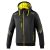 Sparco kapucnis kabát  TECH HOODED FULL ZIP TW szürke / fluőreszkáló ( neon ) sárga M