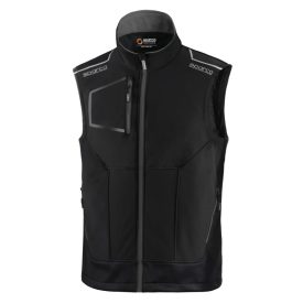 Sparco mellény TECH LIGHT VEST fekete / szürke XXL