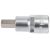 Bithegy dugófejjel imbusz 10 mm 1/2" CrV