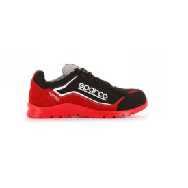   Sparco munkavédelmi cipő NITRO fekete / fehér / piros S3 SRC 45