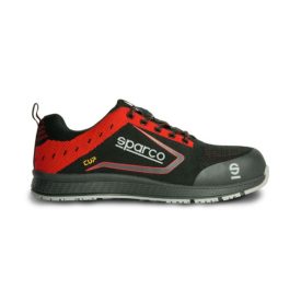   Sparco munkavédelmi cipő CUP ALBERT S1P SRC fekete / piros 42