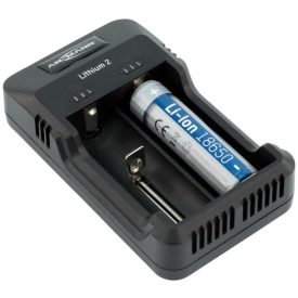   ANSMANN akkumulátortöltő Li-ion (18650) és NiMH AA és AAA