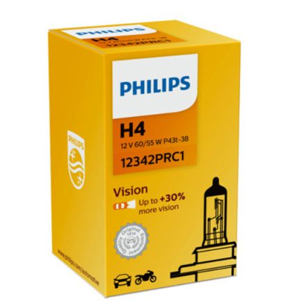 Philips izzó H4 +30%