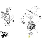 Csavar 1321-0509 JCB 3CX, 3CX SITEMASTER, 3CX-2, 3CX-4, 3CXC, 3CXS, 3CXT, 4CX, 4CXC