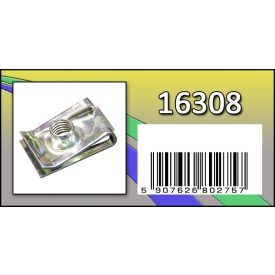 Lemezanya 24.5 x 15  M6mm