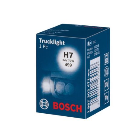 Bosch izzó h7 trucklight 24V dobozos