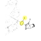 Vízcső csatlakozó tömítés 320-04501 JCB 3CX, 3CX SITEMASTER, 3CX-2, 3CX-4, 3CXC, 3CXS, 3CXT, 4CX, 4CXC