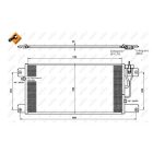 SCANIA klimahűtő 1446258, 1780227,