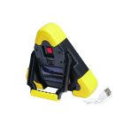 Figyelmeztető háromszög COB diódával, napelemes, Carmotion