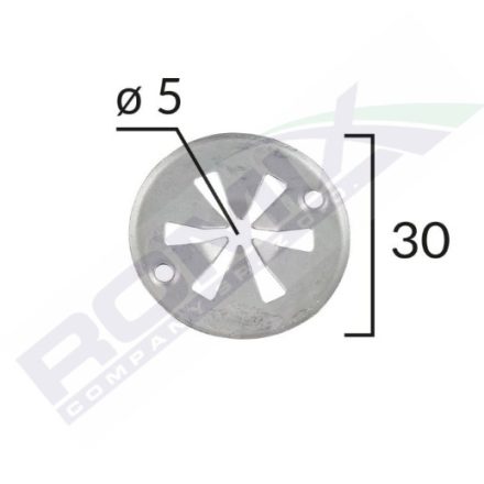AUDI motortér szigetelés rögzítő N90796502