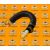 JCB Hűtőcső 834-10764 , 834/10645 JCB 3CX, 4CX