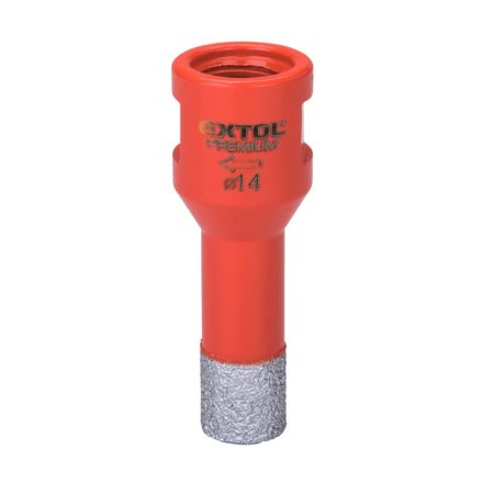 Körkivágó csempére, gyémánt vágóél; 6mm × M14, sarokcsiszolóba fogható