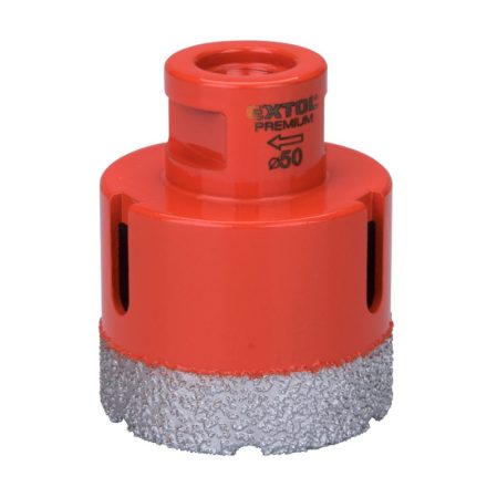 Körkivágó csempére, gyémánt vágóél; 45mm × M14, sarokcsiszolóba fogható