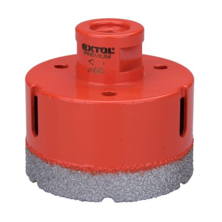 Körkivágó csempére, gyémánt vágóél; 60mm × M14, sarokcsiszolóba fogható