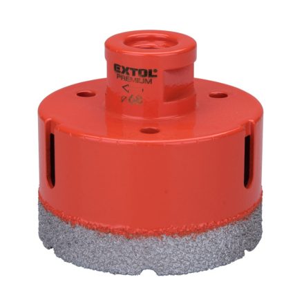 Körkivágó csempére, gyémánt vágóél; 68mm × M14, sarokcsiszolóba fogható