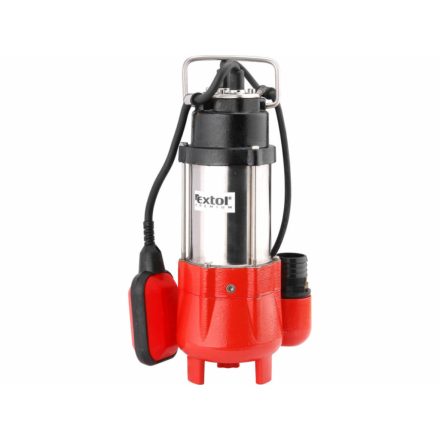 Szennyvíz búvárszivattyú, 250W, 9000l/óra=150l/perc