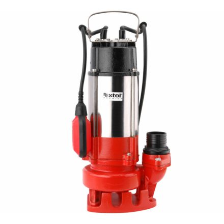 Szennyvíz búvárszivattyú, 750W, 18000l/óra=300l/perc 8895001
