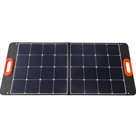 Napelemes panel, összecsukható, 100W, MC4, USB, 8896800 8896801 hordozható áramforrások töltéséhez