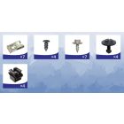 Motor alsó szigetelés rögzítő szett Skoda Audi Seat Volksvagen