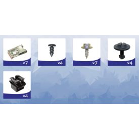   Motor alsó szigetelés rögzítő szett Skoda Audi Seat Volksvagen