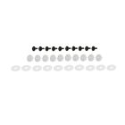 Motor alsó szigetelés rögzítő szett Ford