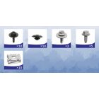 Motor alsó szigetelés rögzítő szett Skoda Audi Seat Volksvagen