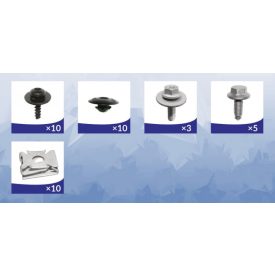   Motor alsó szigetelés rögzítő szett Skoda Audi Seat Volksvagen