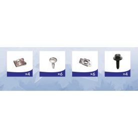 Motor alsó szigetelés rögzítő szett Peugeut Citroen