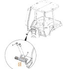 JCB Motorháztető bowden JCB 910/60151, 910/60104, 910-60151, 910-60104 JCB 2, 3, 4