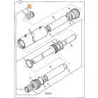 JCB hidraulikus henger javítókészlet 991/00171, 991/20020, 991/00171P, 991-00171, 991-20020, 991-00171P 