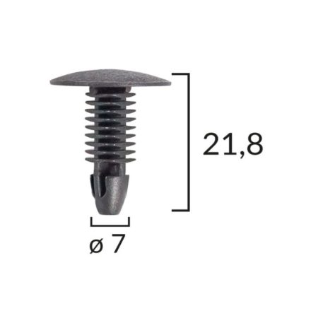 HYUNDAI kárpitpatent grafitszürke 85325-21000