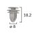 HYUNDAI ajtókárpit patent 82315-2P000