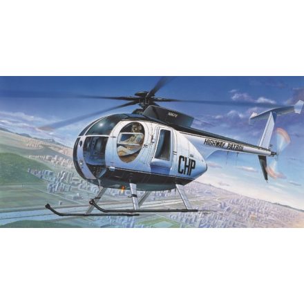 Model Kit helikopter 12249 - HUGHES 500D RÉGIÓS HELIKOPTER (1:48)