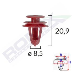 TOYOTA Ajtókárpit patent 09409-08320