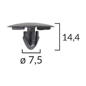 TOYOTA motortér szigetelés patent 9046709050