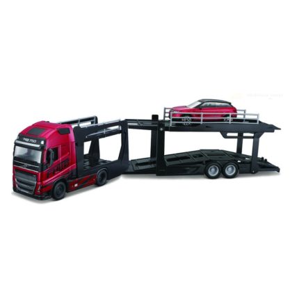 Bburago 1:43 STR FIRE Multicar Carrier - Volvo FH16 w / Land Rover LRX Concept