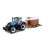 Bburago 1:32 Farm New Holland traktor lószálítóval