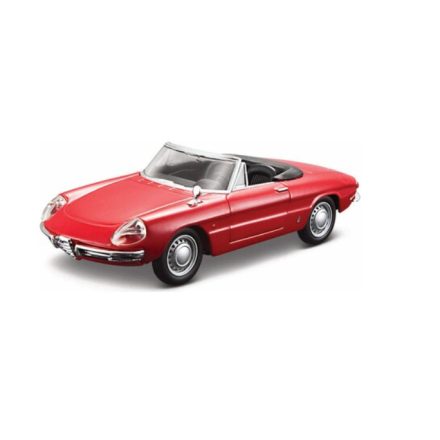 Bburago 1:32 Alfa Romeo Spider (1966) Vörös