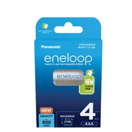 Eneloop BK-4MCDE/4BE AAA/mikro 800mAh Ni-MH akkumulátor 4db/csomag