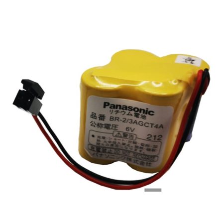 Panasonic BR-2/3AGCT4A 6V 2400mAh elempakk fekete csatlakozós