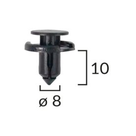 TOYOTA lökhárító patent 90467-08185