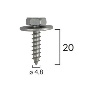 TOYOTA dobbetét csavar 9015960496 