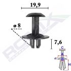 FORD Dobbetét patent Fiesta 1738233