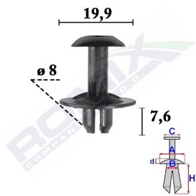 FORD Dobbetét patent Fiesta 1738233