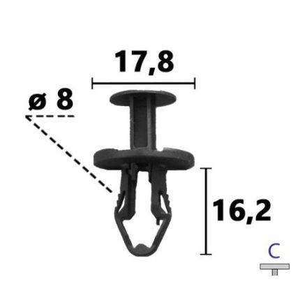 TESLA kárpitpatent 1128034-00-B