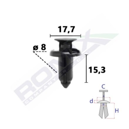 TESLA sárvédő patent 100653500A