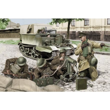 Modellkészlet figurák 6552 – BRIT EXPEDITONARY FORCE, FRANCE 1940 ( 1:35 )