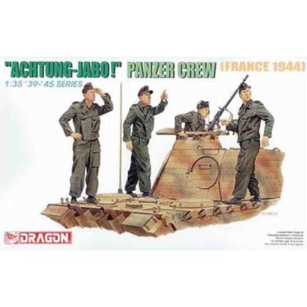 Model Kit figurák 6191 - "ACHTUNG-JABO!" PANZER CREW (FRANCIAORSZÁG 1944) (1:35)